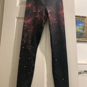 Spiritual Gangster Essential High Waisted Legging - Red Galaxy